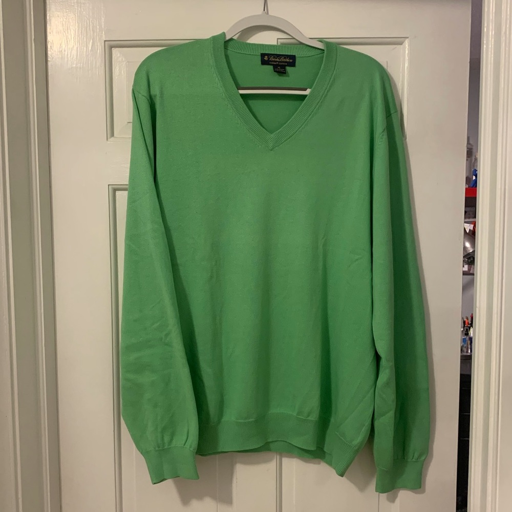 Brooks Brothers Cotton Crewneck Sweater